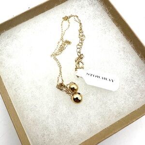 The Stowaway Brand Jewelry Gold Necklace NWT